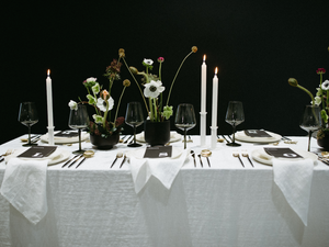Creamy Dream Wedding style tableware setting