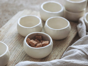 dip bowls online condiment serving dish salt cellar ceramic 
